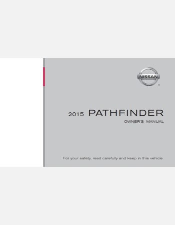 nissan pathfinder 2015 owners manual in english